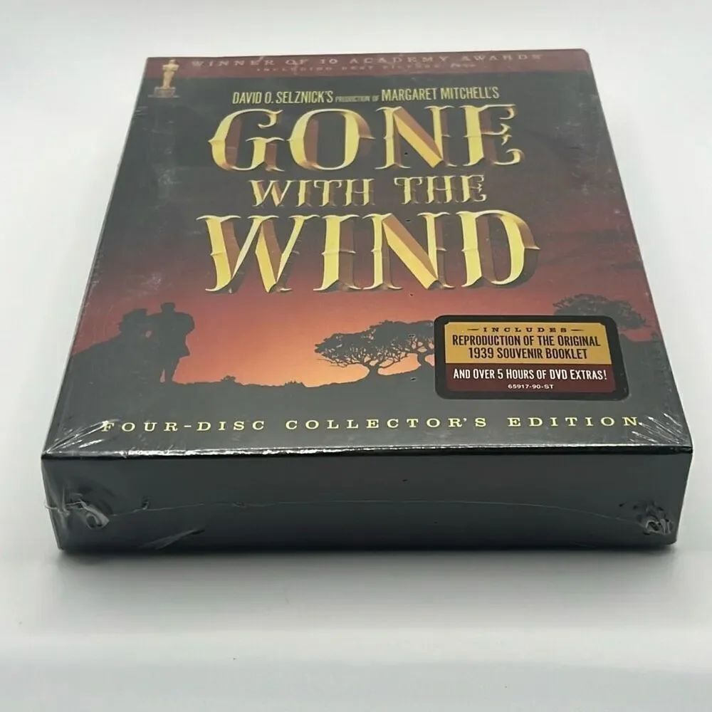 Gone With The Wind dvd 4 disc collectors edition sealed